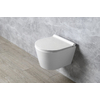 Kép 2/3 - GSI NORM SLIM soft close WC-ülőke, duroplast, fehér