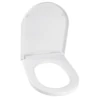 Kép 4/5 - GSI NORM soft close WC-ülőke, duroplast, fehér/króm