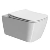 Kép 2/2 - GSI NUBES WC-ülőke Soft Close, króm