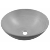 Kép 1/5 - Formigo beton mosdó, átmérő: 41cm, világos szürke