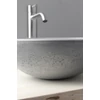 Kép 4/5 - Formigo beton mosdó, átmérő: 41cm, világos szürke