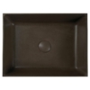 Kép 3/7 - FORMIGO beton mosdó, 47,5x13x36,5cm, sötét barna