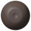 Kép 2/6 - FORMIGO beton mosdó, átm:39cm, sötét barna
