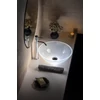 Kép 2/7 - Sapho BEAUTY PUKETA gravírozott üvegmosdó, átm:42cm, transzparent üveg