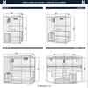 Kép 10/10 - SHADOW Traditionelle Sauna - M