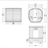 Kép 13/13 - Kültéri Szauna CUBE DELUXE L