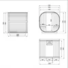 Kép 13/13 - Kültéri Szauna CUBE L