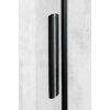 Kép 3/3 - Polysan Altis Line Black zuhanyajtó, 80 cm, matt fekete, transzparent üveg