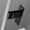 Radaway Nes Black KDD I 80x80 szögletes zuhanykabin