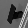 Kép 5/6 - Radaway Nes Black KDD II 80x80 szögletes fekete zuhanykabin