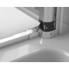 Kép 3/5 - Radaway Eos KDD-B 100x80 szögletes zuhanykabin átlátszó üveggel