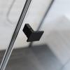Kép 6/6 - Radaway Essenza New Black PDD 80x80 íves fekete zuhanykabin