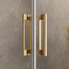 Radaway Idea KDD Gold 80x80 szögletes arany színű zuhanykabin