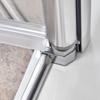 Kép 4/7 - Roltechnik TCO1+TCO1/800 80x80 ezüst színű szögletes zuhanykabin transzparent üveggel