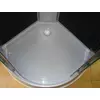 Kép 3/3 - Aqualife Opal 508 C Fekete 90x90x195 cm Tető nélküli hátfalas zuhanykabin