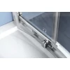Kép 5/8 - Sapho Polysan Easy Line íves zuhanykabin, 900x800mm, transzparent üveg (6mm) 190 cm magas