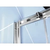 Kép 6/8 - Sapho Polysan Easy Line íves zuhanykabin, 900x800mm, transzparent üveg (6mm) 190 cm magas