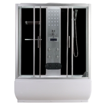 NEVADA 170 hidromasszázs zuhanykabin &amp; fürdőkád elektronikával