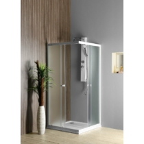 AQUALINE ALAIN szögletes zuhanykabin, 90x90cm,
