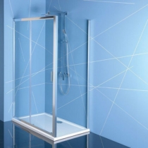  Polysan Easy Line zuhanyajtó (tolóajtó) oldalfallal, 100 x 70 cm, transzparent üveg