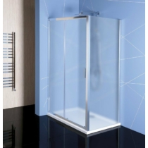  Polysan Easy Line zuhanyajtó (tolóajtó) oldalfallal, 110 x 70 cm, BRICK üveg