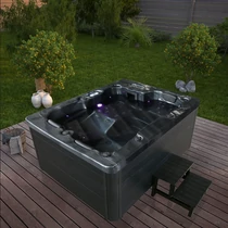 Outdoor Whirlpool BLACK MARBLE Jakuzzi