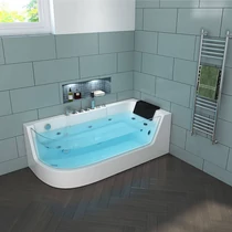 HOME Bath CARICA Fényterápiás pezsgőfürdő - 170 x 180 cm