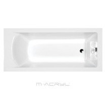 M-Acryl Fresh egyenes akril kád 160x70 cm