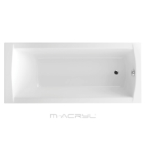 M-Acryl Viva egyenes akril kád 150x70 cm
