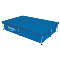 Bestway Medence takaró fólia 221 x 150 cm - Fémvázas szögletes medencéhez