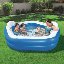 Bestway Family Fun felfújható gyerek medence 213 x 207 x 69 cm