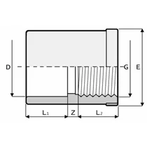 PVC BM Karmantyú D32