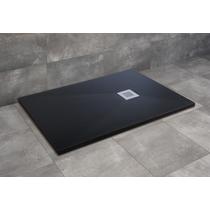 Radaway Kios F 100x80 fekete zuhanytálca ajándék szifonnal