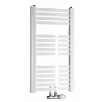 Aqualine STING fürdőszobai radiátor, 450x817mm, 328W, fehér