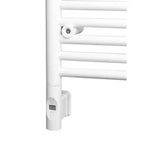ENIX Elektromos termosztátos fűtőpatron radiátorhoz, távirányítóval, 900W, kerek, fehér