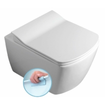 Sapho GLANC fali rimless WC, 37x51,5cm ,WC-ülőke nélkül