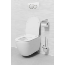 Sanotechnik  UNO perem nélküli fali WC, ülőkével