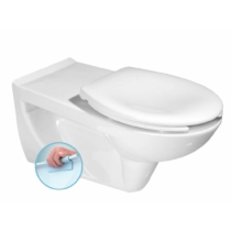 Sapho SENIOR Fali WC mozgáskorlátozottak, CLEAN ON, 37x73cm, WC-ülőke nélkül