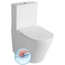 PACO RIMLESS kombi WC alsó/hátsó kifolyású, tartállyal, ülőke nélkül
