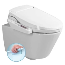 Sapho AVVA fali WC BLOOMING EKO PLUS elektronikus bidé WC-ülőkével