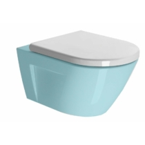 GSI NORM soft close WC-ülőke, duroplast, fehér/króm