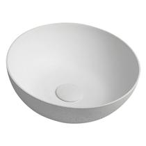 FORMIGO beton mosdó, átm:39cm, fehér (FG031)
