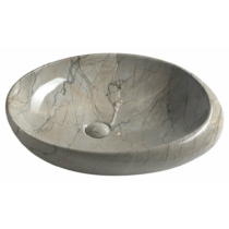 Sapho Dalma kerámiamosdó, 68x44x16,5cm, szürke márvány