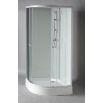 AQUALINE AIGO íves zuhanybox, 90x90x206cm