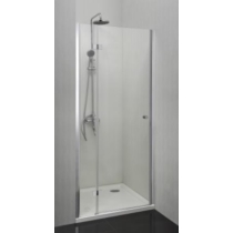 Sanotechni SIMPLYFLEX zuhanyfülke nyílóajtó, 90 cm, króm