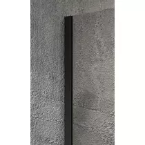 Sapho GELCO VARIO Walk-In fali profil, 2000mm, matt fekete
