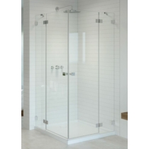 Radaway Essenza Pro KDD Króm 80x80 szögletes zuhanykabin