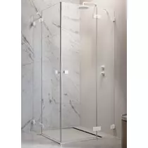 Radaway Essenza Pro KDD White 80x80 szögletes fehér zuhanykabin