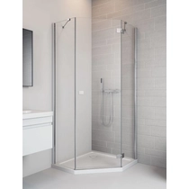 Radaway Essenza New PTJ szimmetrikus 80x80 szögletes zuhanykabin jobbos