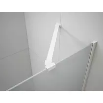 Sapho POLYSAN ESCA sarokmerevítő, 900mm, matt fehér